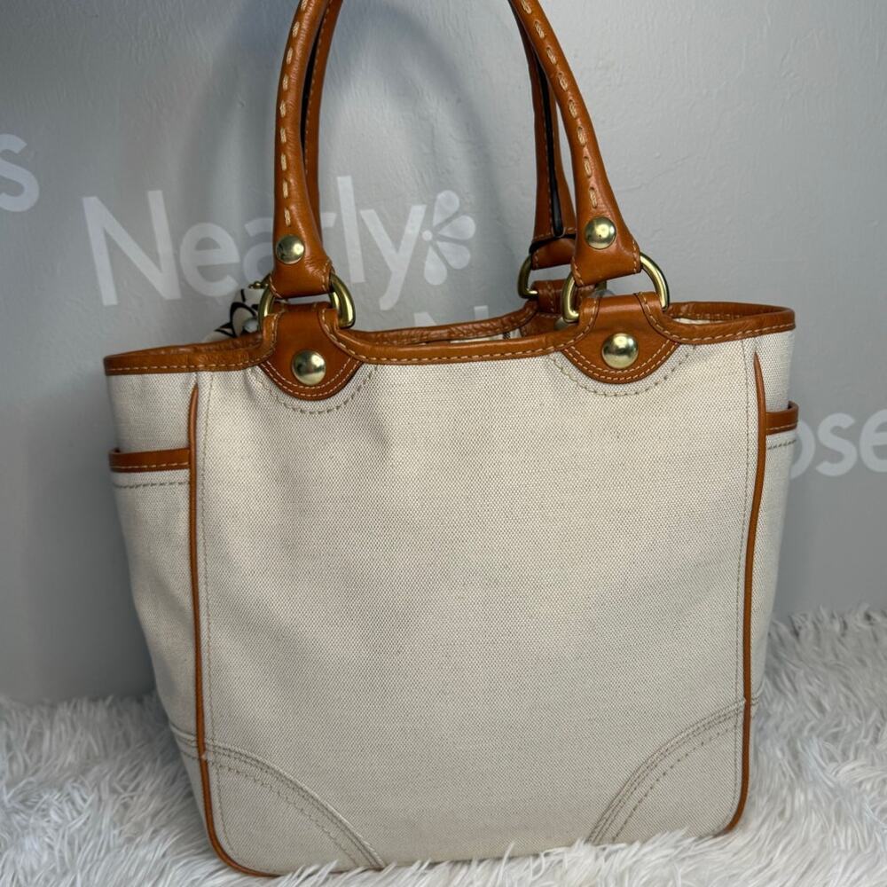 y2k COACH 2007 11791 Heritage Striped Tote Handbag - Picture 2 of 12